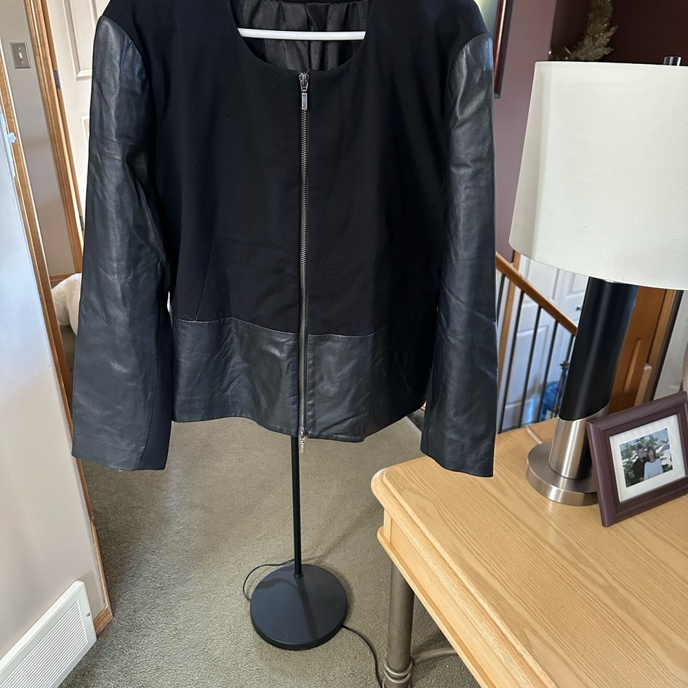 Simons Black Bomber Jacket